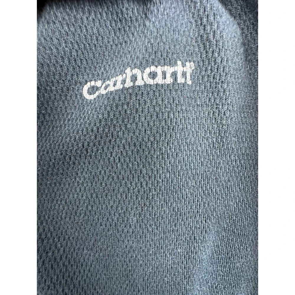 Carhartt Mens K229 BLK Cotton Thermal Long Johns Waffle Knit Black Medium